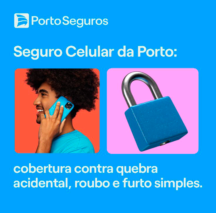 Proteção com seguro celular da Porto