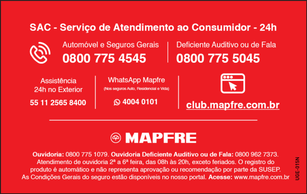 Telefone da Mapfre